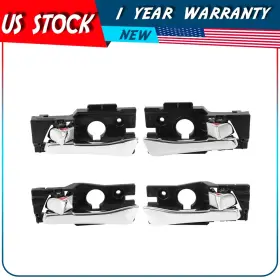 Au847949s Autodayplus For 2012-2017 Hyundai Accent Interior 4pcs Front Rear Left Right Door Handle