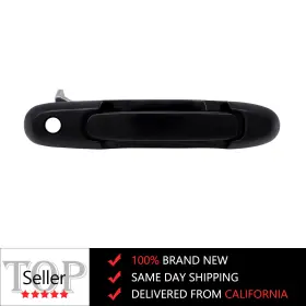 Aud80229301s Autodayplus Fits Toyota Sienna Outside Exterior Door Handle Front Right Passenger Side Black