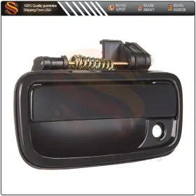 Au802474s01 Autodealsparts Exterior Front Left Driver Fits 1995-04 Toyota Tacoma Black Door Handle