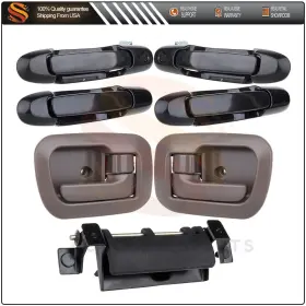 Aut803746t01 Autodealsparts 6x Exterior Interior Lh Rh Fits 1998-03 Toyota Sienna Door Handles Tailgate