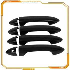 At127181s01 Autolight-store For Honda Accord 2.4l 3.5l 2013-2017 With Keyhole 4x Front Rear Door Handle At127181s01 Autolight-store For Honda Accord 2.4l 3.5l 2013-2017 With Keyhole 4x Front Rear Door Handle