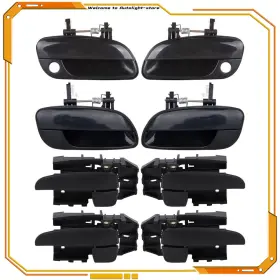 At802456s01 Autolight-store 4pcs Inside Outside Door Handles Front Rear For 2001-2006 Hyundai Elantra