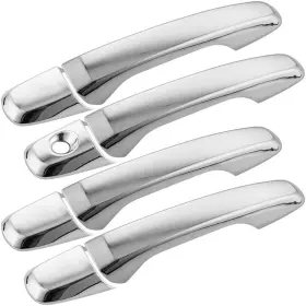 Rbdc-expl-1116-gc Automaster11 A Set Of Chrome Door Handle Covers For 2011-2014 2015 Ford Edge Explorer