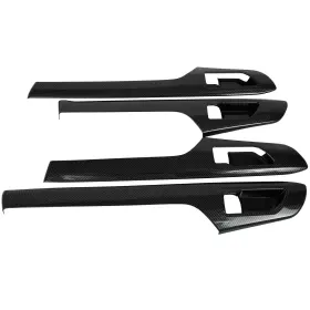 Us70h127m2205 Autoparts Union Door Handle Molding Trim Covers Fits 20-22 Toyota Highlander Carbon Fiber Inside