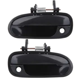 Us97a802c8339 Autoparts Union Door Handles Outside Exterior Front Right Left Pair For 96-00 Honda Civic Black