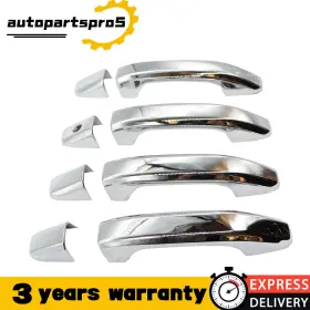Autopartspro5 D2.xfls02.l Chrome 4door Handle Covers For 2020-2021 2022 Chevy Silverado Gmc Sierra