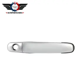 Sad128613g01 Autopartsunion Front Left Fits Chevy Malibu 2004-2008 Black Outer Door Handle With Keyhole