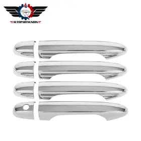 Sadp12717101s Autopartsunion For Honda Civic 12-15 4door Sedan Front Rear Left Right Door Handle Cover Chrome