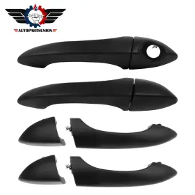 Sadp81240501s Autopartsunion Door Handle Exterior Left Driver &right Passenger Side Set Of 4 For Bmw X5 00-06