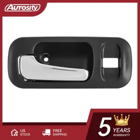 Ho1352139p Autosity Interior Front Left Chrome Door Handle For 1999 2000-2001 Honda Cr-v Ho1352139
