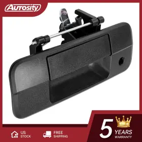 Autosity To19151139 Black Rear Exterior Door Handle For 2007-2013 Toyota Tundra All Engine To1915113