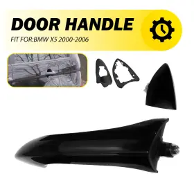 51218257737 Auxito 14888450 Rear Driver Exterior Left Outside Door Handle Fits Bmw X5 2000-2006
