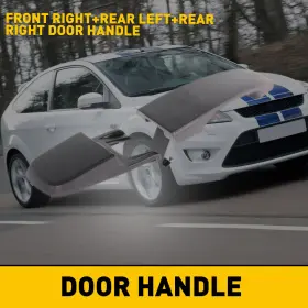 14902132 Auxito Front Right Rear Or Exterior Black Door Handle 2008-2011 For Ford Focus