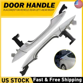836623x020-pfm Auxito 14908057 Outside Door Handle Rear Left Right For 2011-2016 Hyundai Elantra