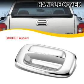 15046512 Auxito For 1999-2006 2007 Chevy Silverado Gmc Sierra Silver Tailgate Handle Cover New