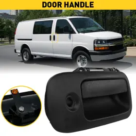 15167640 Auxito For Gmc Chevy Express Van Right Front Driver Door Handle Outside Outer Exterior