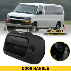 15167641 Auxito For Gmc Chevy Express Van Left Front Driver Outside Outer Exterior Door Handle W