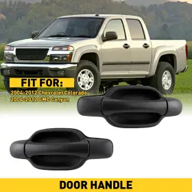 Gm1311141 Auxito 15243675 5875522 Rear New Exterior Door Handle Set For 04-12 Chevrolet Gmc Colorado Canyon Gm1311141 Auxito 15243675 5875522 Rear New Exterior Door Handle Set For 04-12 Chevrolet Gmc Colorado Canyon