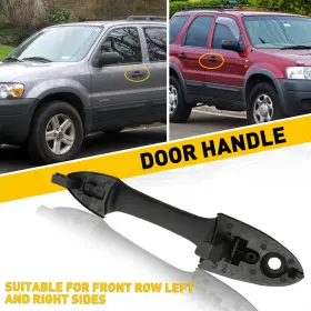 2l8z7822404eae Auxito Door Handle Durable For 2000-2007 Ford Focus Front Left Or Right Smooth Black