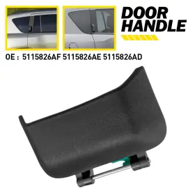 5115826af Auxito Rear Exterior Door Handle Right Side For 2007-2016 Jeep Compass Black Plastic