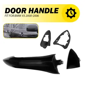 51218243618 Auxito Lh For 00-06 Bmw X5 Door Handle Outer Exterior Rear Passenger Right L Side P