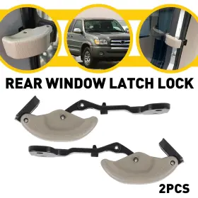 62910-34012 Auxito Beige Left Rear Right Window Lock Interior Latch Set Fit Toyota Tundra 2000-2006 62910-34012 Auxito Beige Left Rear Right Window Lock Interior Latch Set Fit Toyota Tundra 2000-2006