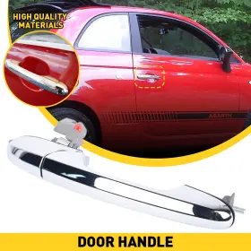 68069942ab Auxito Front Exterior Chrome Outside Door Handle Right Passenger Rh Side For 500 Fiat