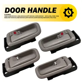 692070c010b1 Auxito 692060c010b1 Front Rear Driver Passenger Interior Door Handle 36678 For Toyota Tundra Beige