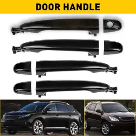 69211ae010 Auxito 4pcs Front Rear Left Right Exterior Door Handle Set For Toyota Camry 2007-11 Eoa
