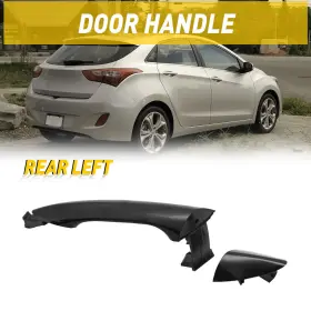 Auxito 723650263204 Left Rear Outside Exterior Door Handle Driver Side For Hyundai Elantra 11-15