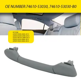 74610-53030-b0 Auxito 461053030b0 Interior Car Grey Front Rear Roof Grab Grip Handle Fit Lexus Is300 Is350 Is250