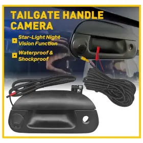 7l3z-9943400-aa Auxito Tailgate Handle With View Rear Camera Backup For Ford F150/f250/f350/f450