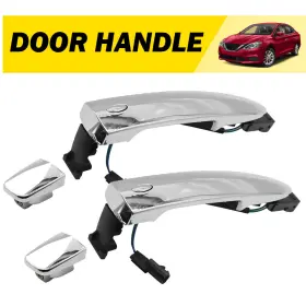806461aa0a Auxito Pair For Nissan 09-2014 Murano Rear Outside Door Handle Driver Passenger Side B