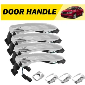 806469n00a Auxito 4pcs Front Rear Left Right Door Handle For 2013-2018 Nissan Sentra S Sl Sr Sv