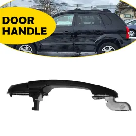 826502e020ca Auxito New Exterior Door Handle Front Left Fits 2005-2009 Hyundai Tucson A