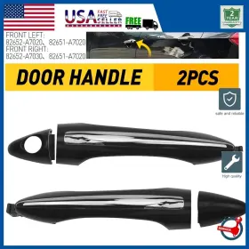 82652-a7020 Auxito Usa 2pcs Front Left And Right Exterior Door Handle For Kia Forte Forte5 2014-2018