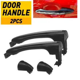 82652-a7030 Auxito 2651-a7020 2x Rear Right Left Side For 2014-2018 Forte Kia Cerato New Exterior Door Handle