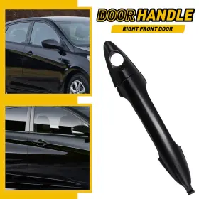 82662-1r000ca Auxito Front Right Side Exterior Door Handle Set For Outside 2006-2011 Hyundai Accent
