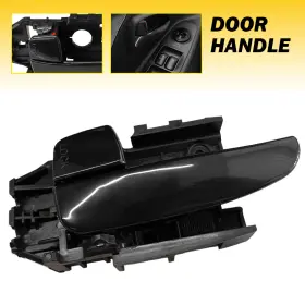 Hy1352104 Auxito 9594830 Front Driver Interior Door Handle Black For 2001-2006 Hyundai Elantra