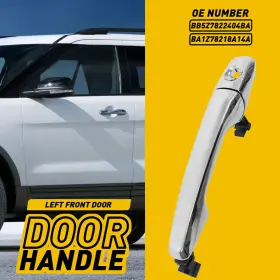 Bb5z7822404ba Auxito Exterior Door Handle Chrome Front Driver Left Side For Ford Explorer Edge Eon