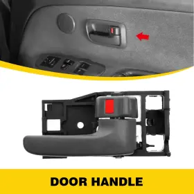 Eoq-ww-48184 Auxito Abs Inside Door Handle Passenger Side Right For 2000-2006 Toyota Tundra A