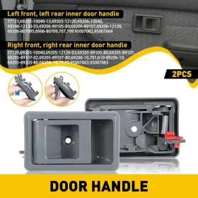 Eoq-ww-48188 Auxito 2x Inside Door Handle Front Rear Side For 1989-1995 Toyota 4runner Pickup