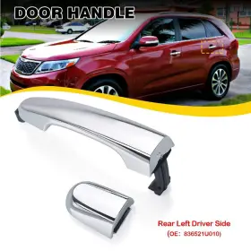 Eoq-ww-98411 Auxito For 2011-2015 Kia Sorento Door Handle Rear Left Outside Outer Driver Side 11-15