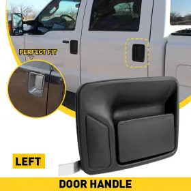 Fd1118r1 Auxito Outside Door Handle For 1999-2016 Ford Super Duty Truck F250 F350 Left Rear