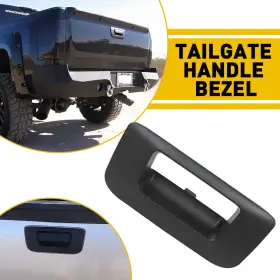 Gm1916107 Auxito New Handle Tailgate Bezel For 2007-14 Chevrolet Silverado Gmc Sierra K