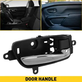 Mbs-nm-altima-13-18-r Auxito Front Or Rear Right Side Interior Door For Handle Nissan Altima 2014-2018 Black