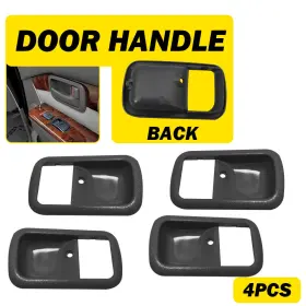 Mbs-nm-lc-91-98g Auxito For Toyota 1991-1997 Land Inner Cruiser Door Bezel Handle Cover Trim Lh Rh 4pcs