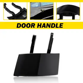 Mbs-wm-crz-11-16r Auxito 1pcs Exterior Door Handle Front Right Metal Black Fit Honda Crz Cr-z 2011-2016