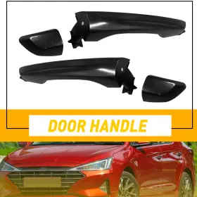 Mbs-wm-elantra-17-20rl Auxito 1 2pcs Door Handle Exterior Fit 2017-2020 Hyundai Elantra Sedan Rear Left And Right