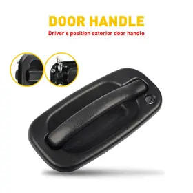 Mbs-wm-silverado-99-06-fl Auxito 1/2/3set Outer Door Handle Front Left For 2004-2006 Chevrolet Silverado 1500 O